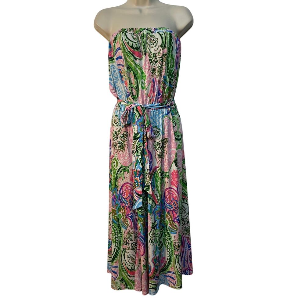 Ivy‎ Lane Women’s Strapless Romper with Elastic Waist Multicolor Size M